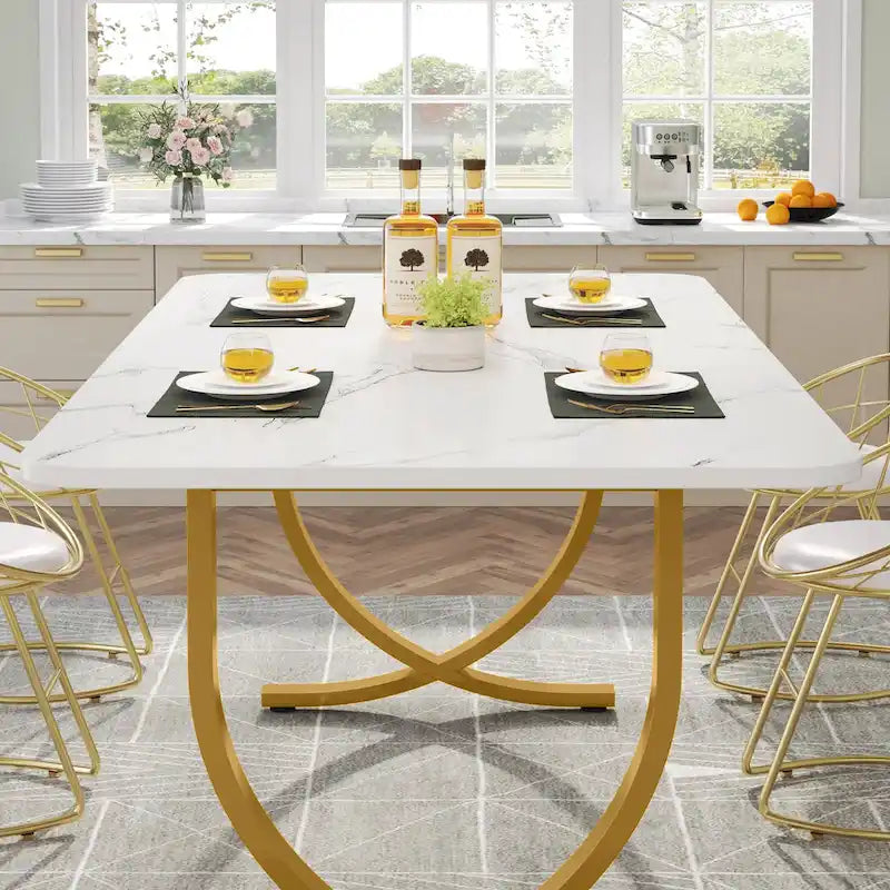 160 cm rectangular dining table