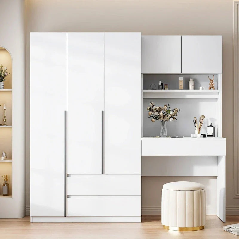 3-in-1 Bedroom Wardrobe