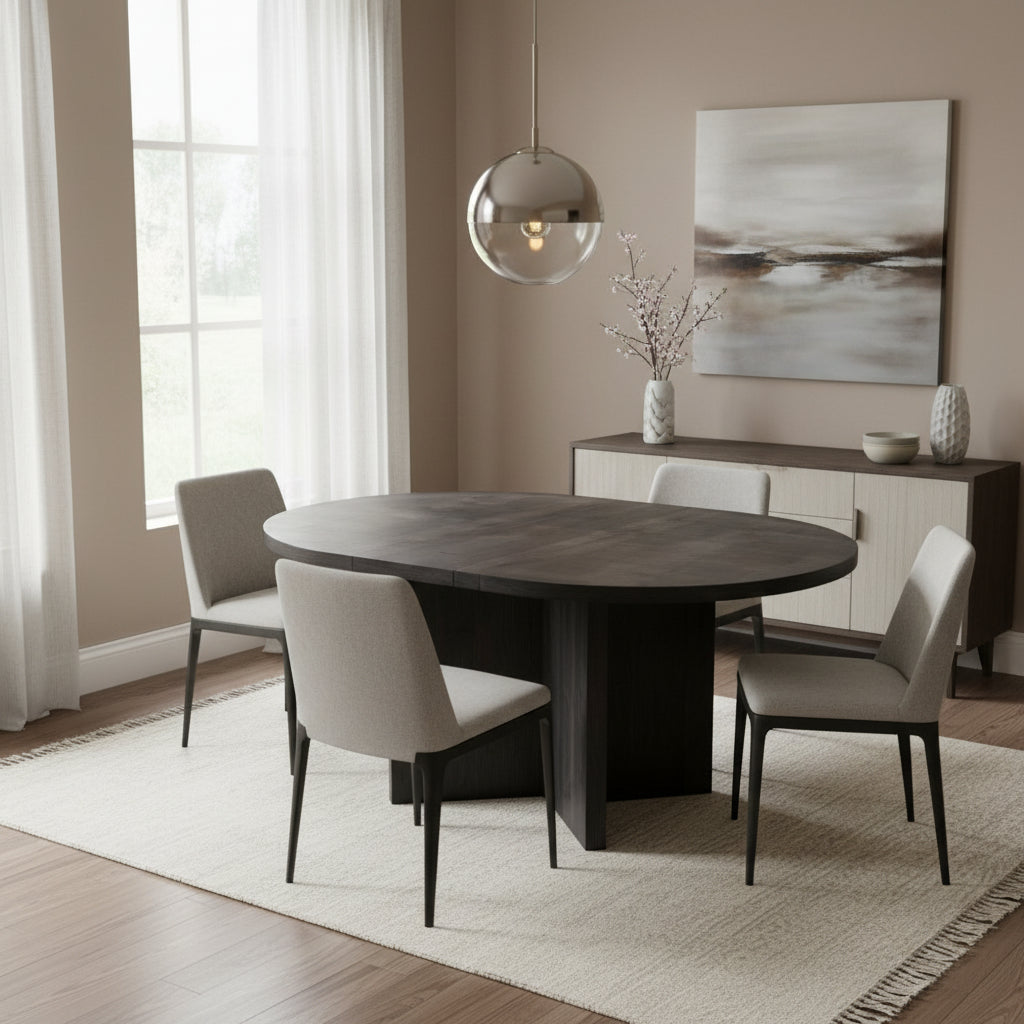 52 inch round top pedestal table