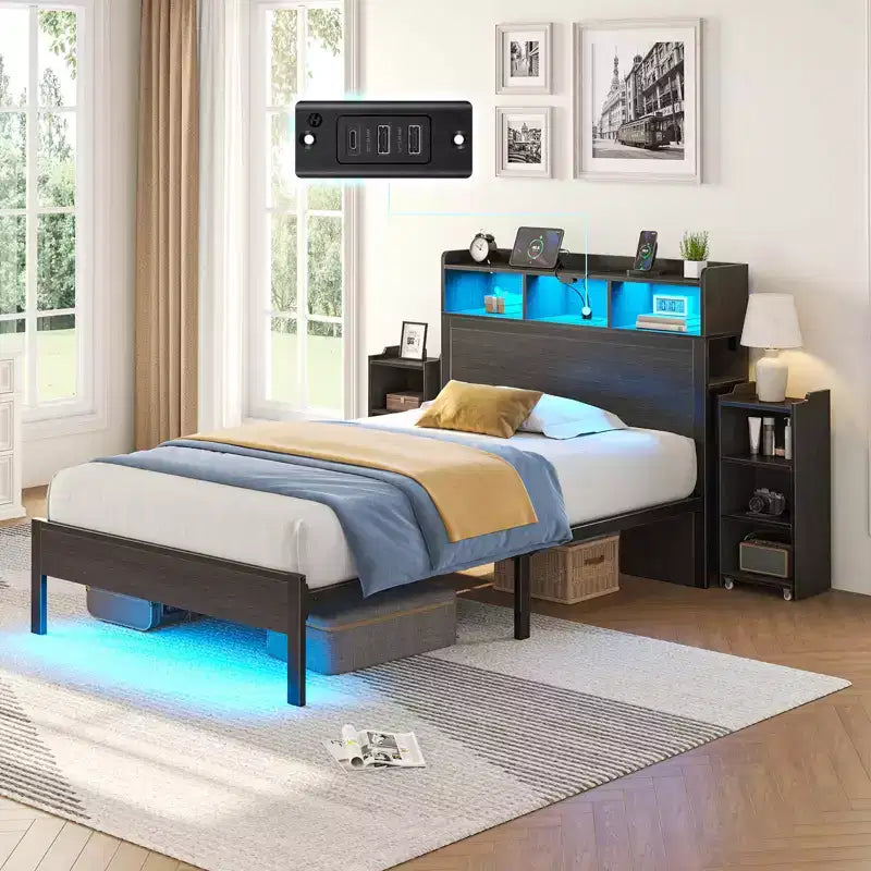 Multifunctional double bed