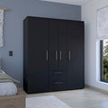 Modern four-door cabinet