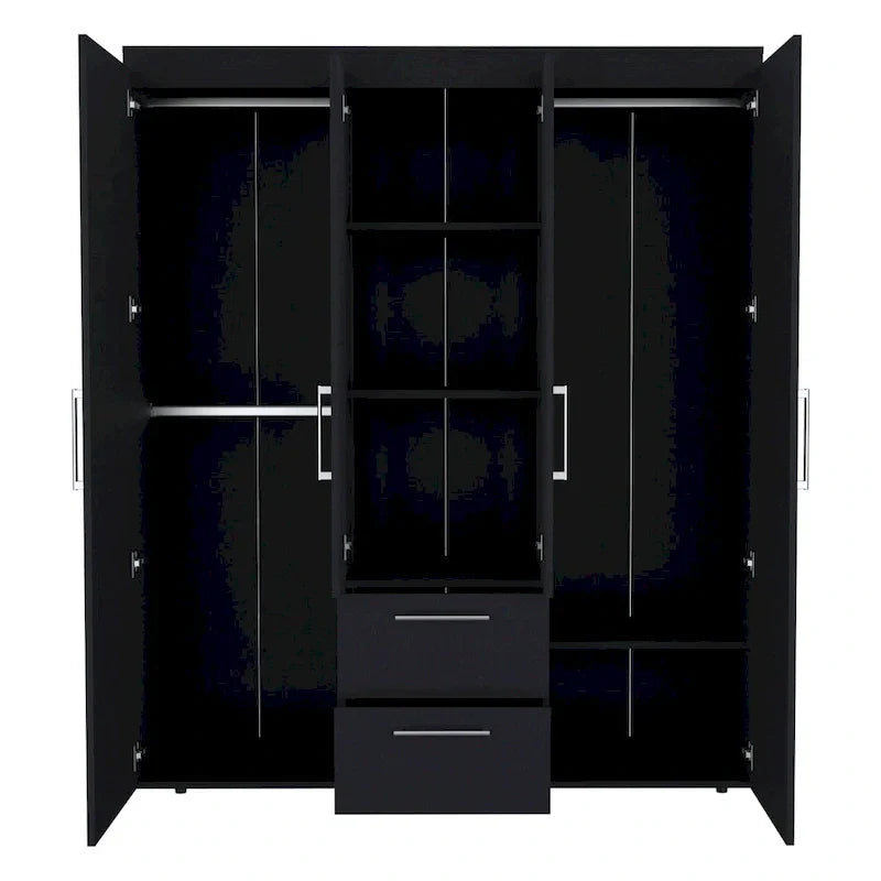 Modern four-door cabinet