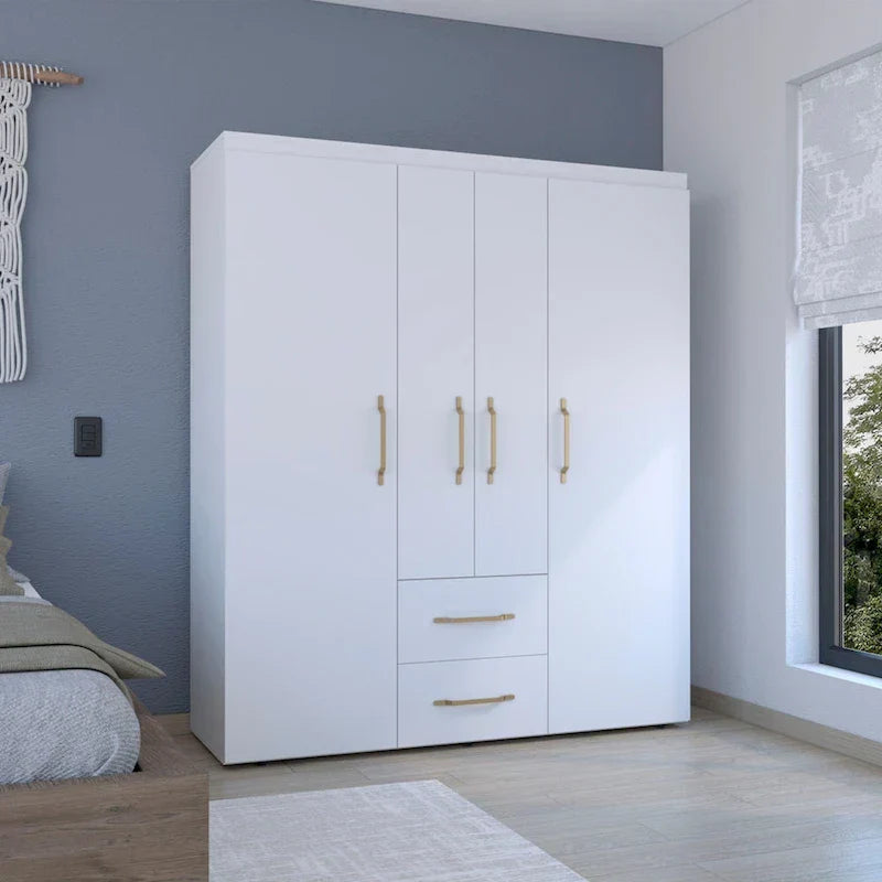 Modern four-door cabinet