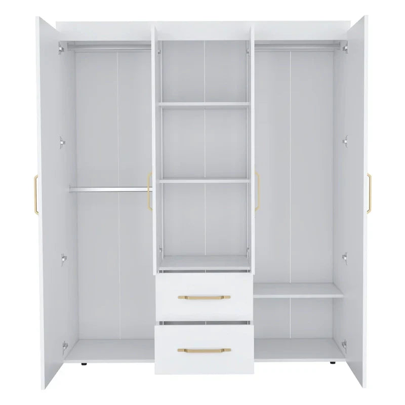 Modern four-door cabinet