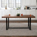 Solid pine dining table