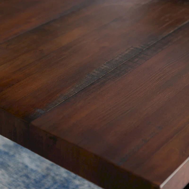 Solid pine dining table