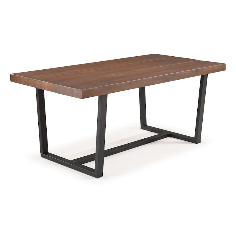 Solid pine dining table