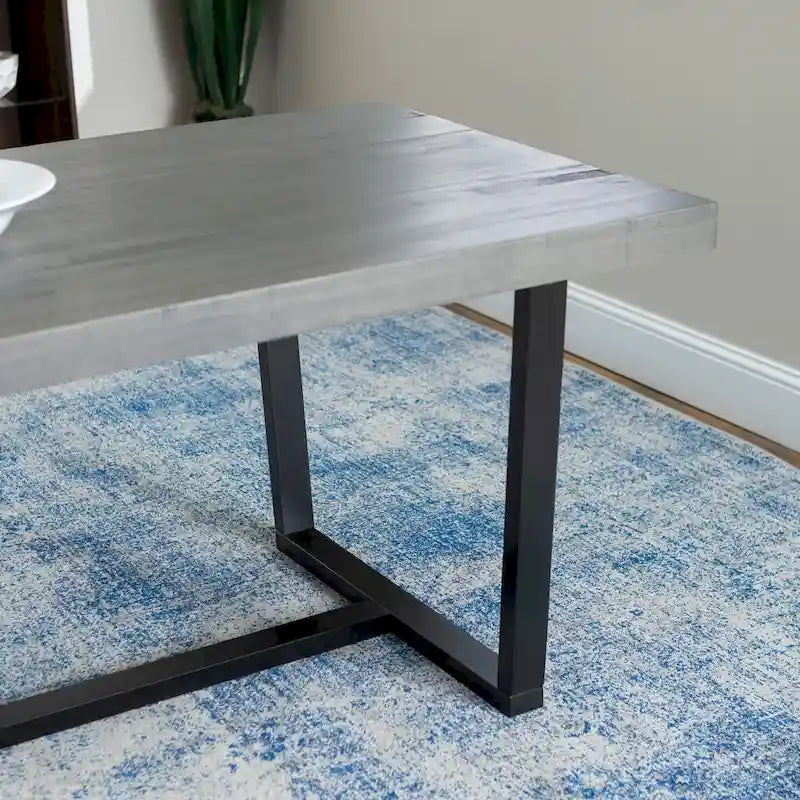 Solid pine dining table