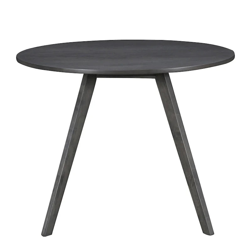 Solid wood round dining table
