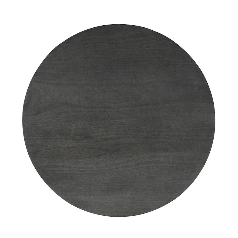 Solid wood round dining table